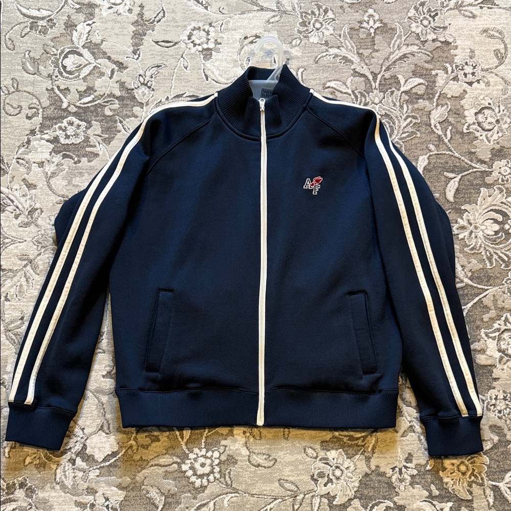 Abercrombie & Fitch Navy Performance Jacket